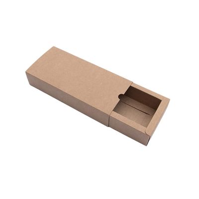 10Pcs / Brown Black And White Cardboard Gift Box Festival Party Small Box Jewelry Chocolate Candy Packaging Box