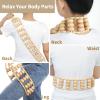 Anjetan Wooden Massage Roller Tools, Therapy Massage Stick, Massage Rope, Relaxing Kit for Back, Neck, Shoulders, Legs, Waist, Ease Muscle Pain view 3