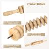 Anjetan Wooden Massage Roller Tools, Therapy Massage Stick, Massage Rope, Relaxing Kit for Back, Neck, Shoulders, Legs, Waist, Ease Muscle Pain view 4