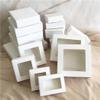30Pcs DIY White Box With Paper Gift Box Cake Packaging For Wedding Home Party Packaging Christmas Gifts Kraft Box view 2