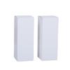 50Pcs Black White Kraft Paper Cardboard Box Lipstick Cosmetic Bottle Kraft Paper Box Essential Oil Packaging Box view 1