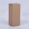 50Pcs Black White Kraft Paper Cardboard Box Lipstick Cosmetic Bottle Kraft Paper Box Essential Oil Packaging Box view 2