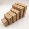 20Pcs Brown Kraft Paper Gift Boxes Blank Handmade Soap Packing Box, Paper Candy Wedding Party Gift Packaging Boxes view 3