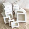 30Pcs DIY White Box With Paper Gift Box Cake Packaging For Wedding Home Party Packaging Christmas Gifts Kraft Box view 2