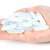10 PCS White Opalite Healing Crystals Wands Polished Tumbled Stones Bulk Natural Hexagonal Pointed Stocking Stuffers Reiki Energy Balancing Meditation Therapy Chakra Wand Set view 1