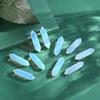 10 PCS White Opalite Healing Crystals Wands Polished Tumbled Stones Bulk Natural Hexagonal Pointed Stocking Stuffers Reiki Energy Balancing Meditation Therapy Chakra Wand Set view 3