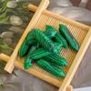 10 PCS Green Malachite Healing Crystals Wands Polished Tumbled Stones Bulk Natural Hexagonal Pointed Reiki Energy Balancing Meditation Therapy Chakra Wand Set Christmas Gift view 4