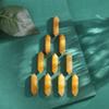 10 PCS Yellow Aventurine Crystals Wands Polished Stones Bulk Natural Healing Crystal Hexagonal Pointed Reiki Energy Balancing Meditation Therapy Chakra Wand Set Gift view 2