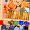 10 PCS Yellow Aventurine Crystals Wands Polished Stones Bulk Natural Healing Crystal Hexagonal Pointed Reiki Energy Balancing Meditation Therapy Chakra Wand Set Gift view 4