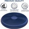 Bouncyband  Wiggle Seat  10 Pack  Blue, 13 D  Large Sensory Cushion for Kids Ages 6-18+  Promotes Active Learning, Improves Student Productivity, Includes Easy-Inflation Pump view 3