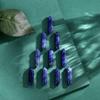 10 PCS Sodalite Healing Crystals Wands Polished Tumbled Stones Bulk Natural Hexagonal Pointed Reiki Energy Balancing Meditation Therapy Chakra Wand Set view 2