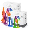 Rectal Dilator Trainer Set for Men and Women  Pelvic Floor Therapy Tool - Medical Grade Silicone, FDA Registered - 8-Pack, Sizes 1-8 view 1
