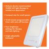 TheraLite Glow Bright Light Therapy Lamp - 10,000 LUX LED Lamp - Sun Lamp Mood Light to Fight Low Energy and Sunlight Deprivation, White Light Box Therapy view 2