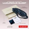 SUNDAYSILKS 3D Contoured Silk Sleep Mask | Padded Silk Eye Mask with Eye Cups for Lash Extensions | Blackout, Organic for Women & Men, Perfect for Travel, Slip-Free Deep Sleeping, Antifaz para Dormir view 3