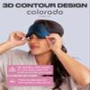 SUNDAYSILKS 3D Contoured Silk Sleep Mask | Padded Silk Eye Mask with Eye Cups for Lash Extensions | Blackout, Organic for Women & Men, Perfect for Travel, Slip-Free Deep Sleeping, Antifaz para Dormir view 4