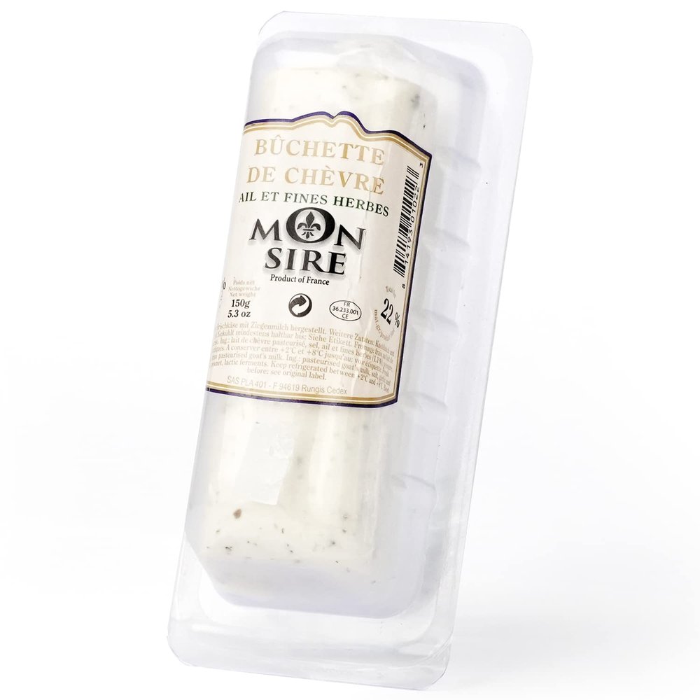 Buchette Jacquin with Herbs & Garlic French Goat Cheese - 5.4 oz / 150 g