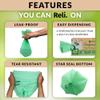 Reli. Compost Bags 2.6 Gallon (150 Count) | ASTM D6400 | Compostable Trash Bags for Food Scraps | Small Composting Liners for Kitchen CompostBin/Countertop Bin | Green, Eco for Food Waste, 2.6 Gal view 3