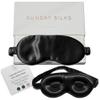 SUNDAYSILKS 3D Contoured Silk Sleep Mask | Padded Silk Eye Mask with Eye Cups for Lash Extensions | Blackout, Organic for Women & Men, Perfect for Travel, Slip-Free Deep Sleeping, Antifaz para Dormir view 1