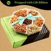 NUT CRAVINGS - Thank You Appreciation, Mixed Nuts Gift Basket with Thank You Ribbon + Greeting Card (7 Assortments) Food Platter, Healthy Snack Care Package, Food Assortments view 4