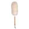 JIYAN Feather Duster with Wood Handle, Blinds Cleaner Purifier, Brush Cleaning Tool, Lambswool Dusters for Cleaning Vehicles, Office and Housework Dusting 13.3 inches ( Pack of 1) view 1