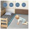 Bed Gap Filler Bed Wedge Pillow Headboard Pillow Mattress Wedge Gap Filler to Close The Gap Between Headboard and Mattress Headboard Pillow Gap (Color : Dark Green, Size : 10X10X180cm) view 3