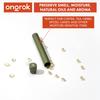 ONGROK Premium Storage Tube | Airtight Aircraft Grade Aluminum Metal, Pocket-Sized Opaque Holder (Green) view 2