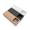 10Pcs / Brown Black And White Cardboard Gift Box Festival Party Small Box Jewelry Chocolate Candy Packaging Box view 2