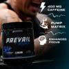 Cutler Nutrition High Stim Pre Workout Powder Prevail Rush Preworkout for Men & Women for Intense Pumps Energy and Focus with Caffeine NO3T Betaine and Dynamine | Sour Blue Razz (20 Servings) view 3