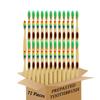 N-amboo Bamboo Toothbrush Prepasted Disposable Toothbrsuh Soft Bristles Prepasted Toothbrush,Disposable Toothbrsuh (72 Colorful) view 1