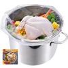 5 Gallon Bucket Liner Bags, 5.5 Mil, 5 Pack, Food Grade & BPA Free Brine Bags for Marinating & Food Storage view 1