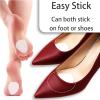 20 Pack Metatarsal Pads for Women and Men, Felt Ball of Foot Cushion, Adhesive Forefoot Pads Forefoot Cushion Pads, Foot Pads for Forefoot and Sole Support, Metatarsalgia Mortons Neuroma White view 2
