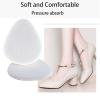 20 Pack Metatarsal Pads for Women and Men, Felt Ball of Foot Cushion, Adhesive Forefoot Pads Forefoot Cushion Pads, Foot Pads for Forefoot and Sole Support, Metatarsalgia Mortons Neuroma White view 3