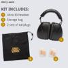 Pro Ears Ultra 30 MRI Kit, MRI-Safe Hearing Protection Earmuffs, Earplugs, and Storage Bag, NRR 30 dB view 2