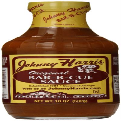 3 set Johnny Harris BBQ Sauce, Original, 18.0 Ounce