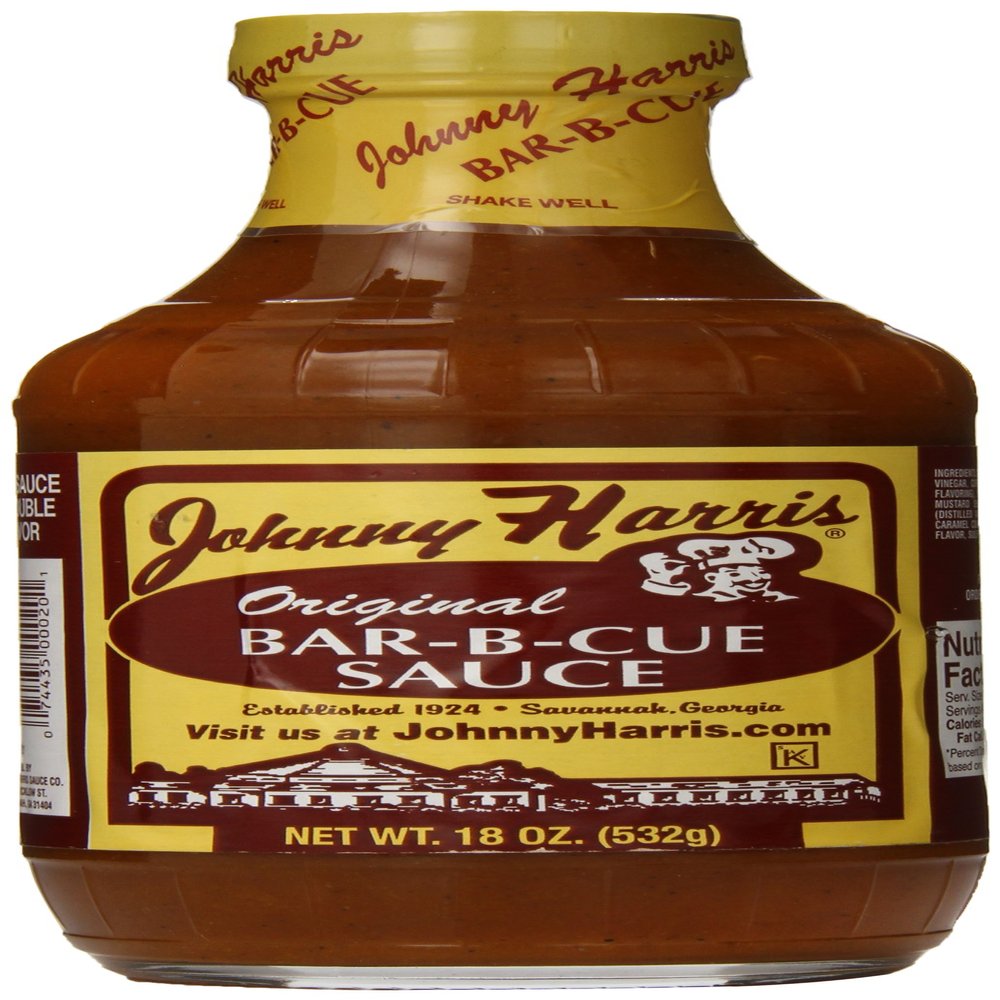 3 set Johnny Harris BBQ Sauce, Original, 18.0 Ounce