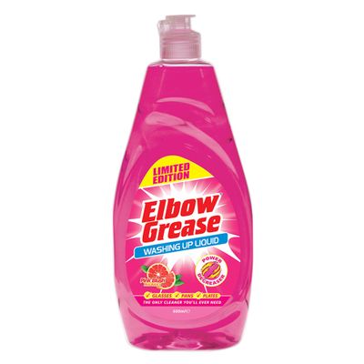 Elbow Grease Washing Up Liquid, Pink Blush 600ml