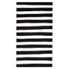 Gift Boutique 100 Black and White Stripe Guest Napkins Disposable Paper Hand Towels for Bathroom Wedding Birthday Baby Shower Party Decor view 1