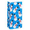 American Greetings 10'' Medium Christmas Treat Bags, Snowman and Snowflakes (16 Bags) view 2