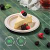 100% Compostable Paper Plates 7 Inch [1000 Count] Heavy-Duty Dessert Plates - Natural Brown Color Unbleached Bagasse - Eco-Friendly Disposable Biodegradable Sugarcane Plates - [Bulk Case 8/125 Pack] view 4