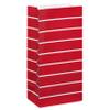American Greetings 10.375'' Red Goodie Bags, Stripes and Polka Dots (16 Bags) view 2