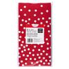 American Greetings 10.375'' Red Goodie Bags, Stripes and Polka Dots (16 Bags) view 4