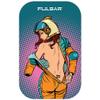 Pulsar Magnetic Rolling Tray Lid, Zero-G Strip Design w/ 3D Lenticular Effect, Vintage Comic Art, 11''x7'', Zero G Strip 3D view 1