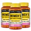 MASON NATURAL Women's Daily Multi Formula with 21 Essential Vitamins and Nutrients, Supports General Wellness and Overall Health, 90 Caplets (Pack of 3) view 1