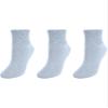 CTM Women's Diabetic Ankle Socks (3 Pair Pack), Grey view 4