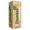 OCB Bamboo Unbleached Cones 75/box view 2