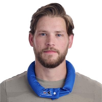 KOOLGATOR Evaporative Cooling Neck Wrap Reusable Neck Cooler with Long Lasting Relief During Hot Weather Activities, Sports, & Outdoor Work, Royal Blue, 1 Pack