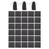 Ciieeo 1set Microfiber Eyeglasses Cleaning Cloths of Soft Wipes Black Storage Bags for Lenses Screens and Delicate Surfaces view 1