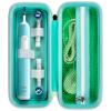 Toothbrush Travel Case Compatible with Oral-B Pro 1000, 2000, 3000, 3500, 1500/ for Philips Sonicare ProtectiveClean 4100 5100 Electric Toothbrush with Mesh Pocket for Accessories - Green (Bag Only) view 1