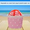 Housoutil 100pcs Disposable Dessert Bowls Ice Cream Paper Cups for Yogurt Jelly Snacks Design for Parties Family Gatherings view 4