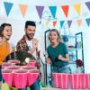 Yetene 200 Pcs 2 oz Plastic Shot Cups Mini Shot Tasting Cups for Wine Whiskey Food Wedding Baby Shower Party Drinking Beer Taste Supplies(Pink) view 3